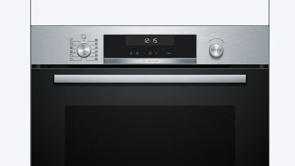 Série 6, Four encastrable, 60 x 60 cm, Inox BOSCH HBG578ES7