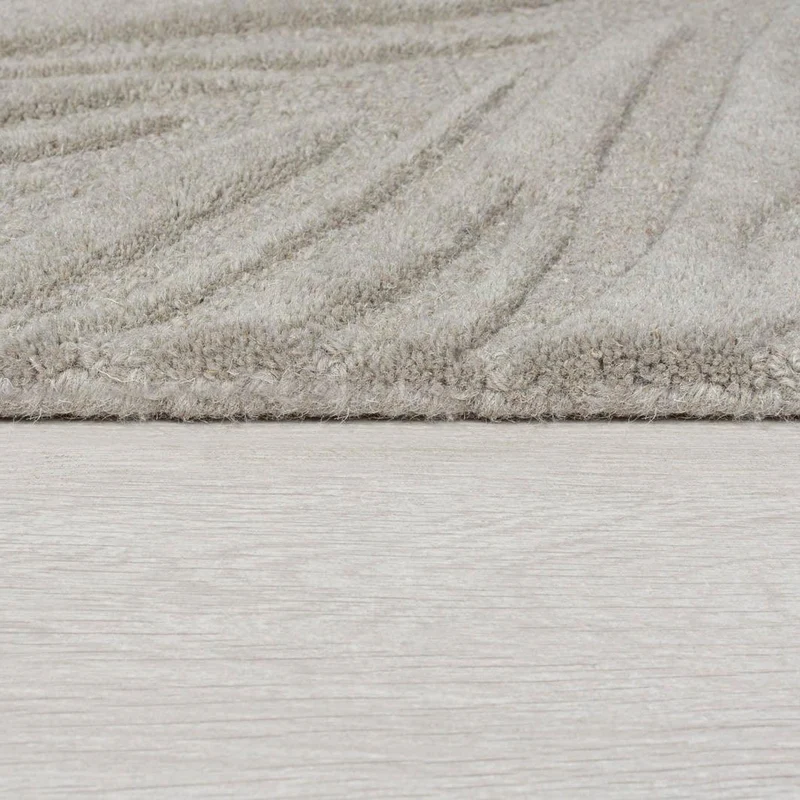 Tapis de couloir en laine Lino Gris