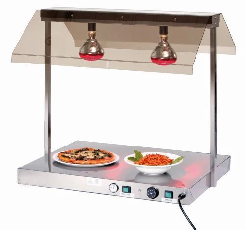 Pont chauffant pour cuisine avec pare-haleine – 2 ou 3 lampes