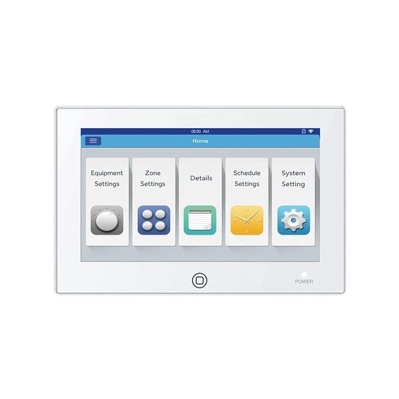 Centrale de commande filaire RWV06 avec écran tactile pour unités DRV