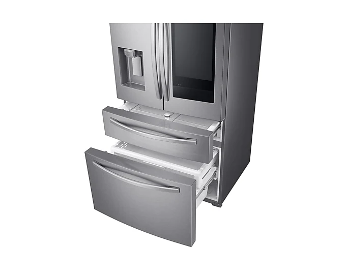 Samsung 36 ''27.7 pi cu. Réfrigérateur avec FlexZone et Family Hub™ - inox - RF28R7551SR/AC - boîte ouverte
