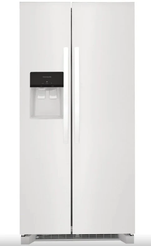 Frigidaire 33" 22.2 pi cu Réfrigérateur côte-à-côte - blanc- FRSS2323AW- Boîte Ouverte