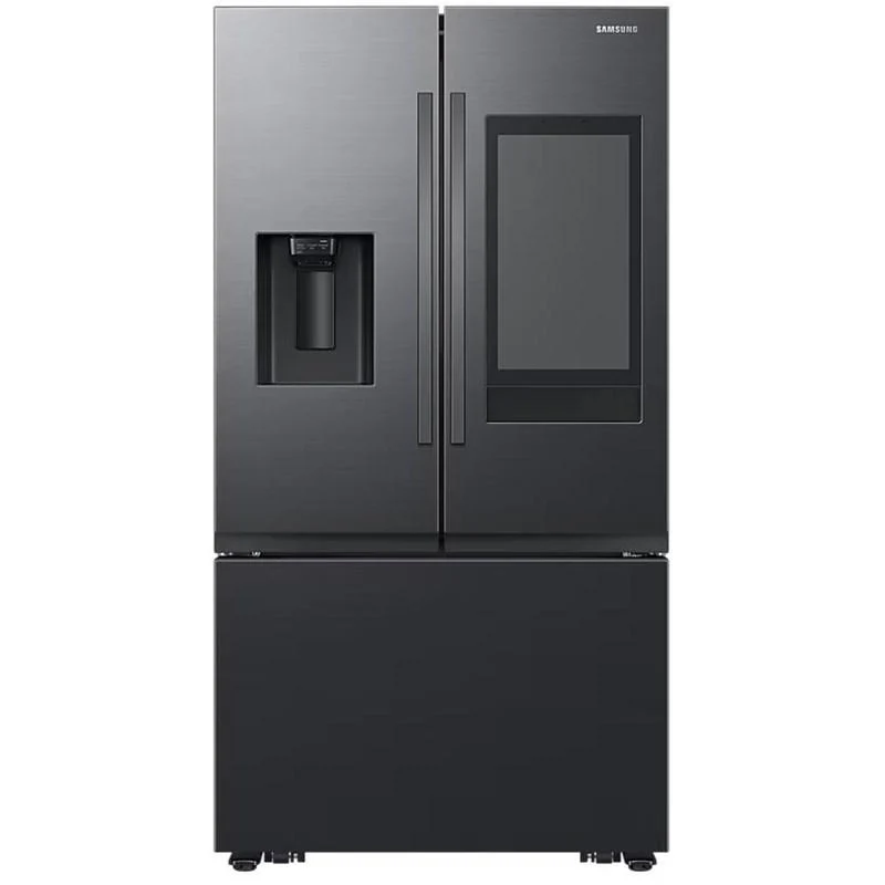 Samsung 36" 30 pi.cu - Réfrigérateur Family Hub à 3 battants - Wifi - Inox Noir - RF32CG5900MTAC - Boîte Ouverte