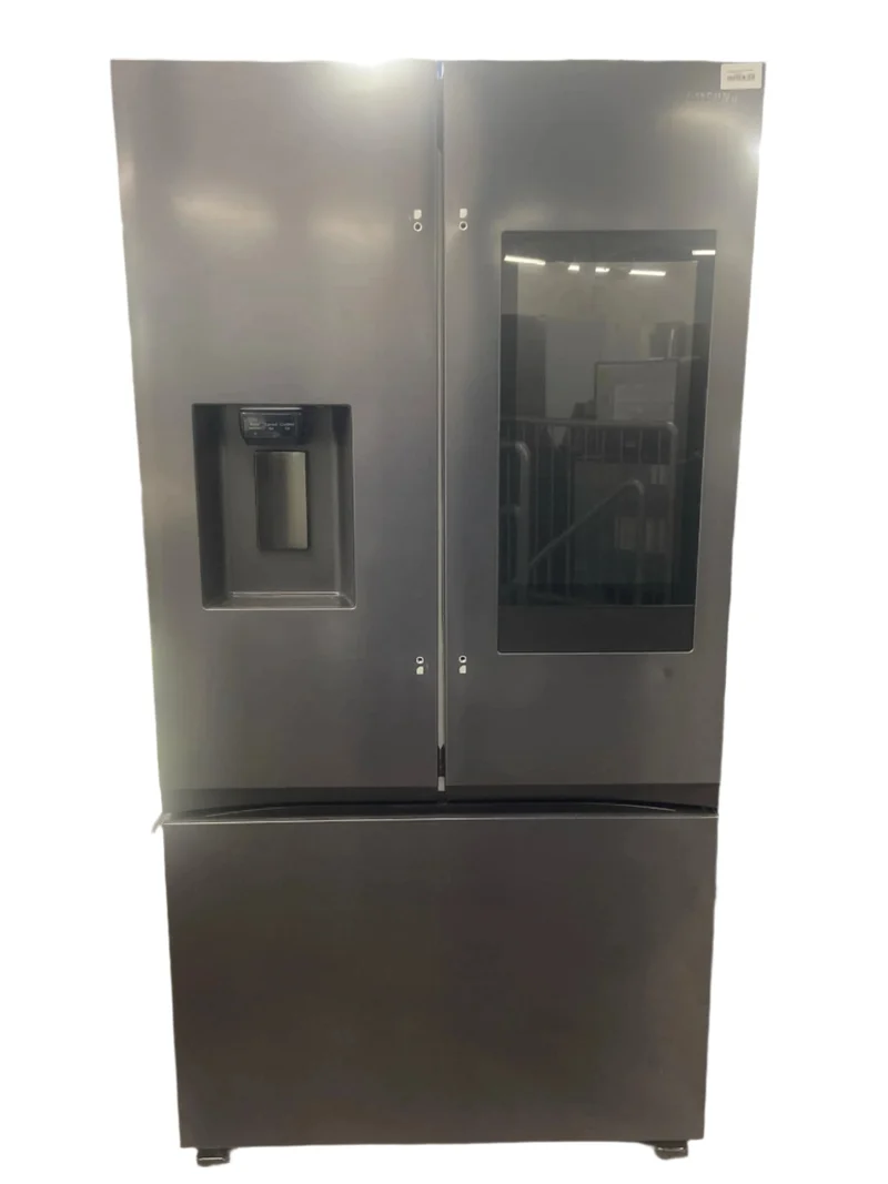 Samsung 36" 30 pi.cu - Réfrigérateur Family Hub à 3 battants - Wifi - Inox Noir - RF32CG5900MTAC - Boîte Ouverte