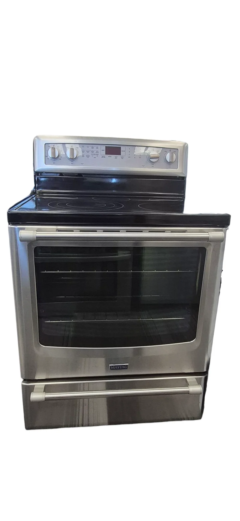 Maytag 30'' Cuisinière - inox- vitrocéramique - reconditionnée