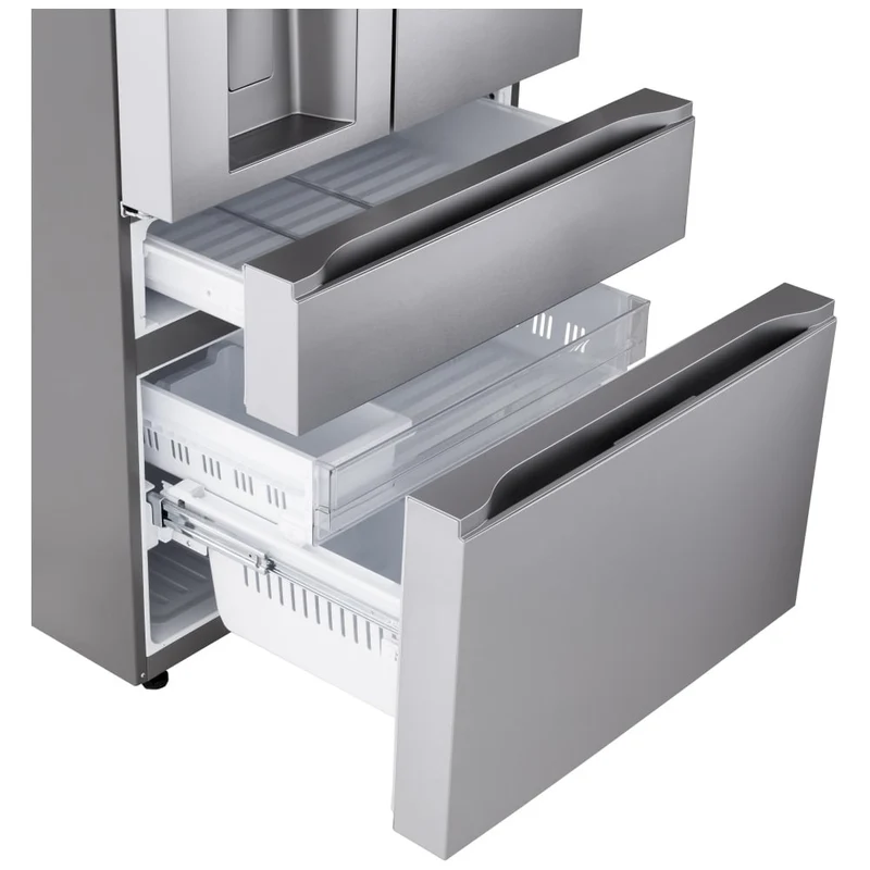 LG 36'' 29 pi.cu - Réfrigérateur à Porte françaises - LF29S8330S - Inox - Boîte Ouverte