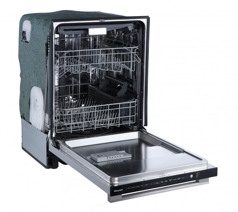 Hisense 24 po 48dba Lave Vaiselle - Energy Star - 3 paniers - Inox - HDW63314SS - Neuf