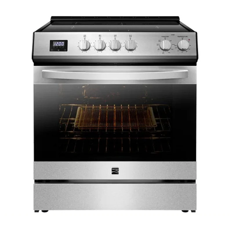 Kenmore 30'' 5.0 pi cu Cuisinière induction - convection - friture à air - autonettoyant vapeur - inox - 22-96873 - boîte ouverte