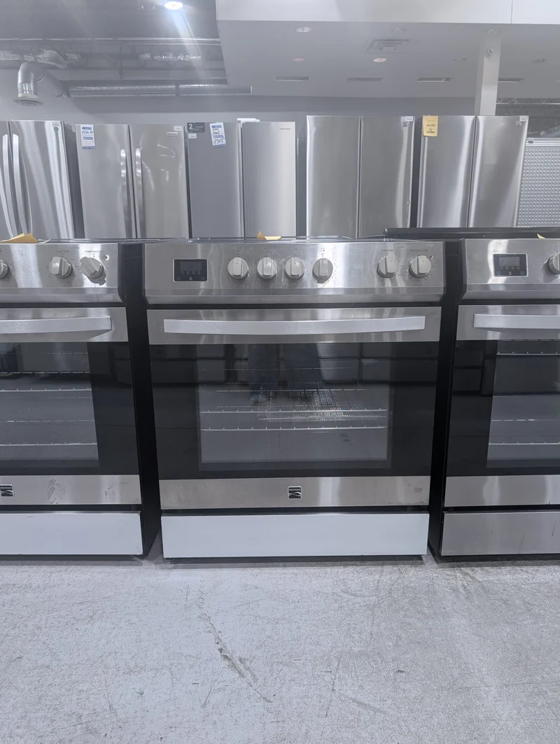 Kenmore 30'' 5.0 pi cu Cuisinière induction - convection - friture à air - autonettoyant vapeur - inox - 22-96873 - boîte ouverte