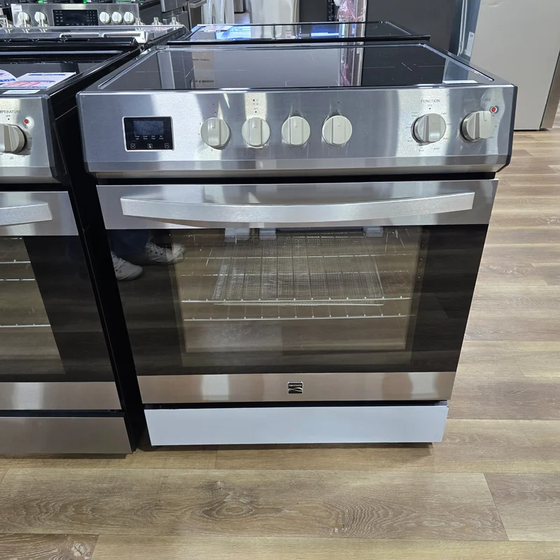 Kenmore 30'' 5.0 pi cu Cuisinière induction - convection - friture à air - autonettoyant vapeur - inox - 22-96873 - boîte ouverte