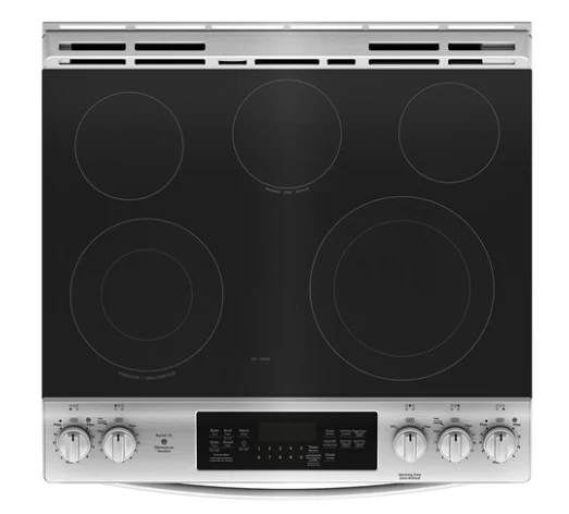 GE 30 po cuisinière électrique - encastrée - inox - JCS840SMSS - boîte ouverte