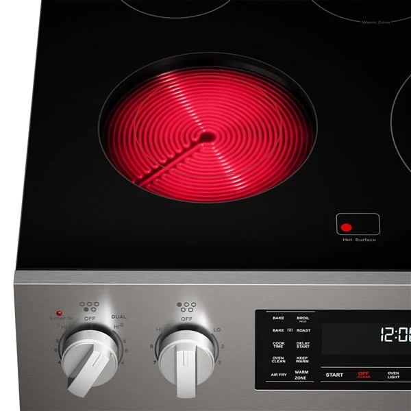 Kenmore 30 po 4.8 pi cu Cuisinière autoportante - 5 brûleurs - convection - friture à air - inox - 95183 - Neuf