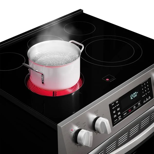 Kenmore 30 po 4.8 pi cu Cuisinière autoportante - 5 brûleurs - convection - friture à air - inox - 95183 - Neuf
