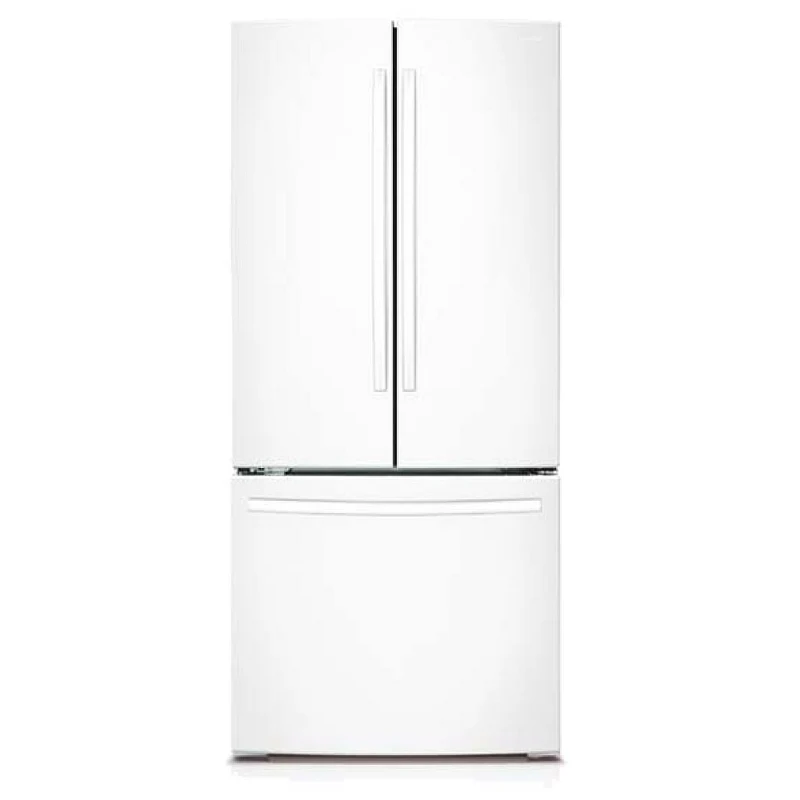 Samsung 30 po réfrigérateur à portes françaises - 3 portes - Blanc - Reconditionné