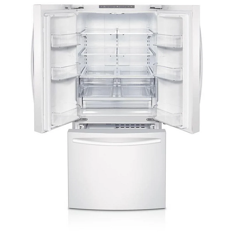 Samsung 30 po réfrigérateur à portes françaises - 3 portes - Blanc - Reconditionné