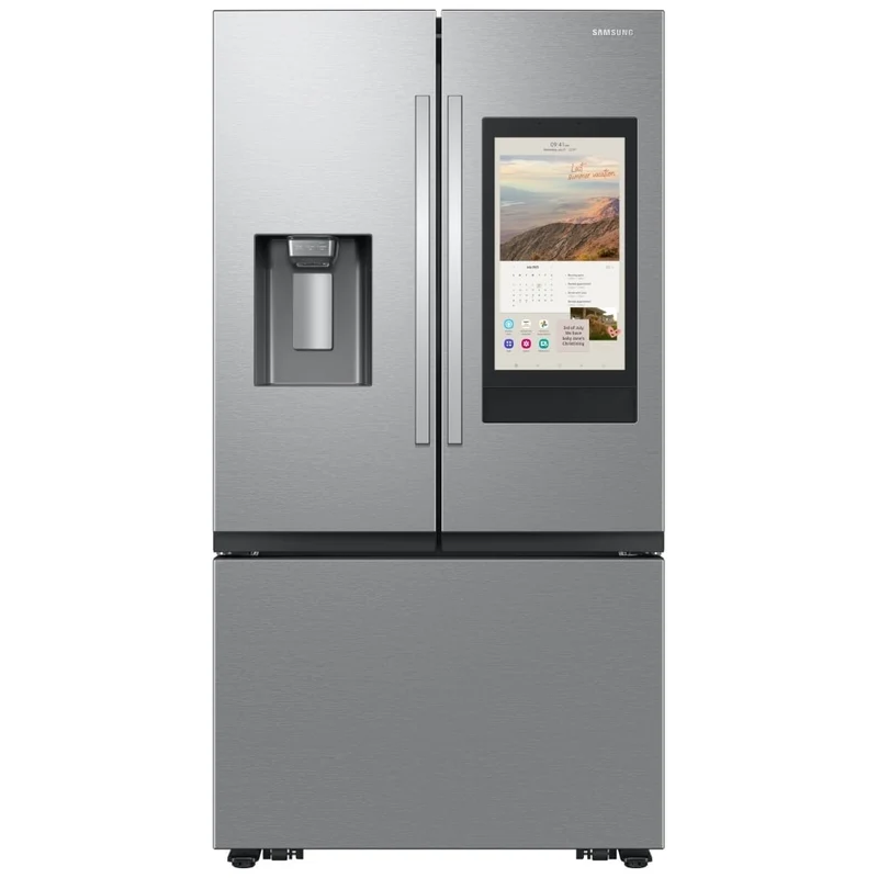 Samsung 36" 30 pi.cu - Réfrigérateur Family Hub à 3 battants - Wifi - Inox - RF32CG5900SRAC - Boîte Ouverte