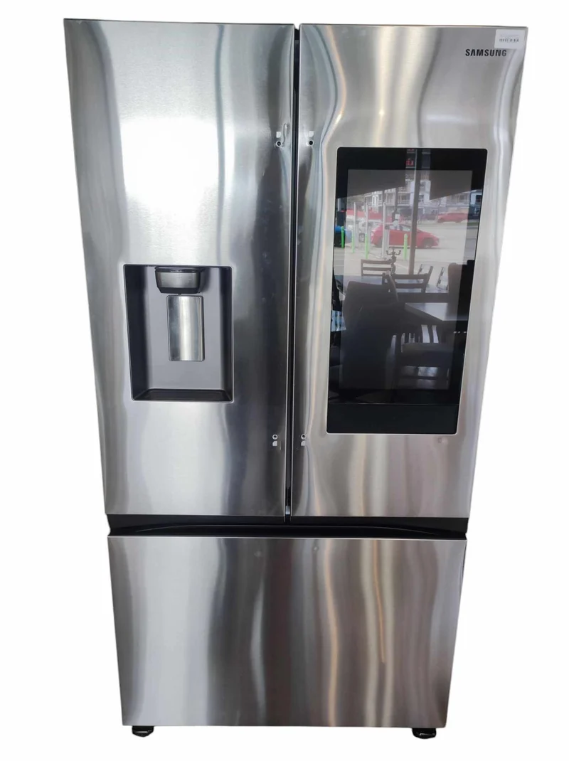 Samsung 36" 30 pi.cu - Réfrigérateur Family Hub à 3 battants - Wifi - Inox - RF32CG5900SRAC - Boîte Ouverte