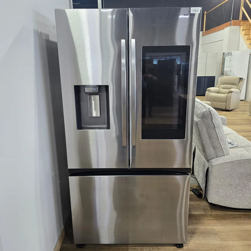 Samsung 36" 30 pi.cu - Réfrigérateur Family Hub à 3 battants - Wifi - Inox - RF32CG5900SRAC - Boîte Ouverte