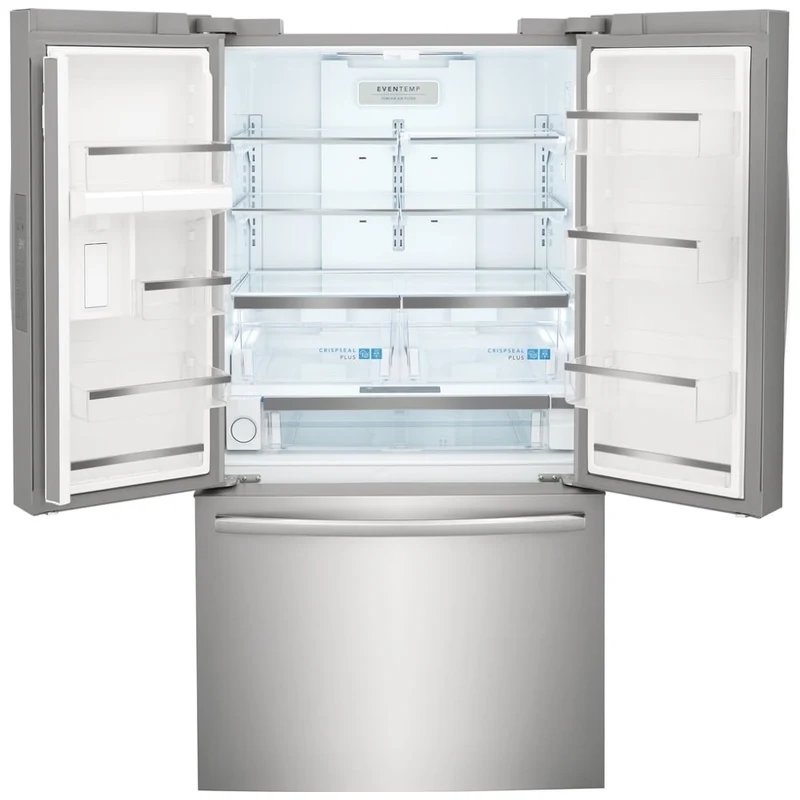 Frigidaire Gallery 36" 28,8 pi.cu. réfrigérateur à 3 battants - Distributeur d'eau - Résistant aux empreintes digitales - Energy star® - Inox - GRFN2353AF1 - Boîte ouverte