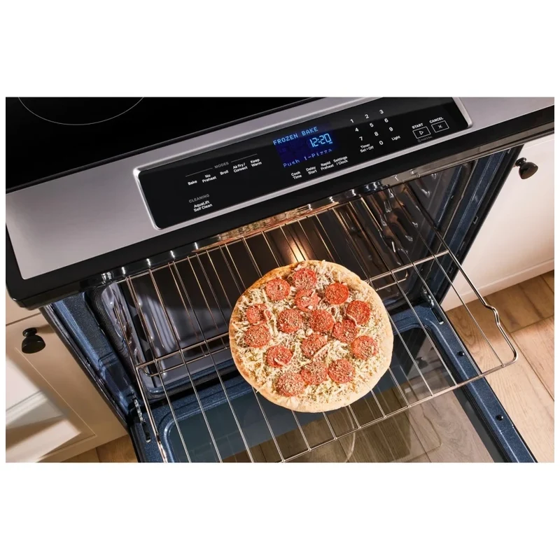 Whirlpool 30'' 6.3 pi.cu. cuisinière encastrée à induction- inox - WSIS5030RZ - Boîte ouverte