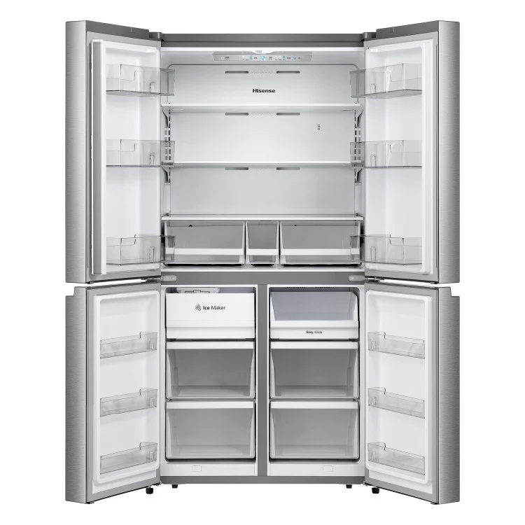 Hisense 36'' 21.5 pi cu réfrigérateur - inox - 4 portes - RQ22A4CSD - boîte ouverte