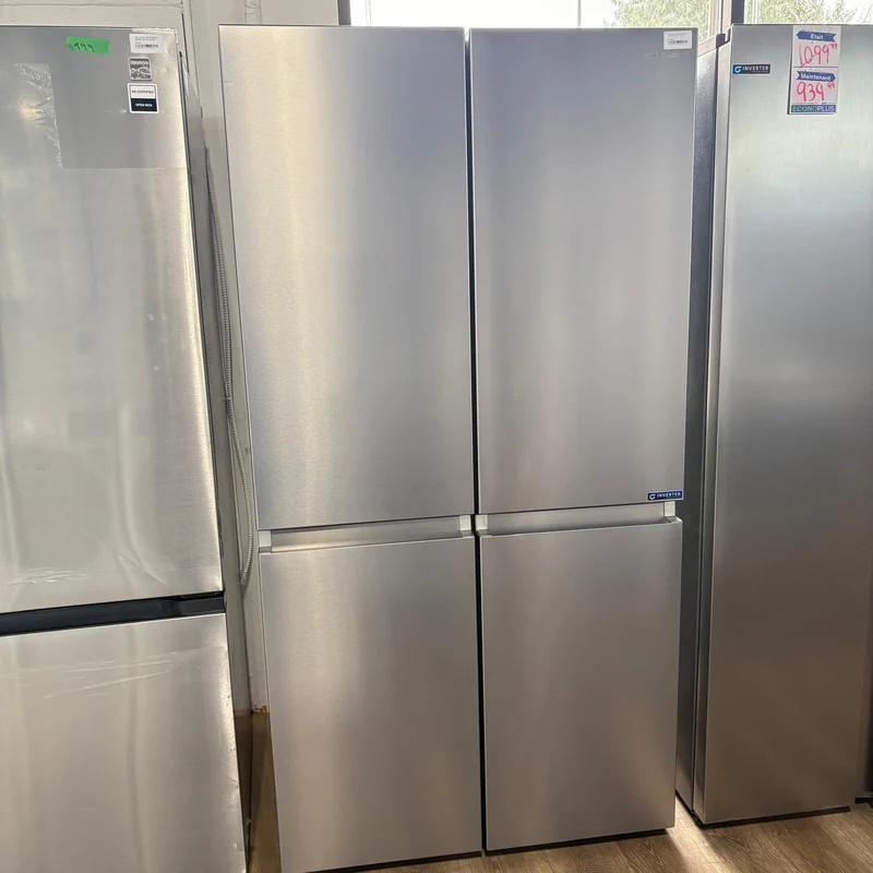 Hisense 36'' 21.5 pi cu réfrigérateur - inox - 4 portes - RQ22A4CSD - boîte ouverte
