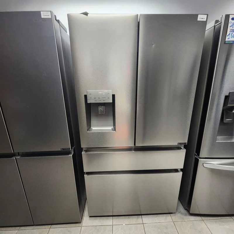 Hisense 36'' 21.5 pi cu réfrigérateur - inox - 4 portes - RQ22A4CSD - boîte ouverte