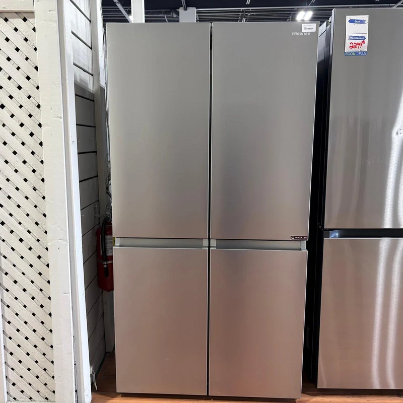 Hisense 36'' 21.5 pi cu réfrigérateur - inox - 4 portes - RQ22A4CSD - boîte ouverte