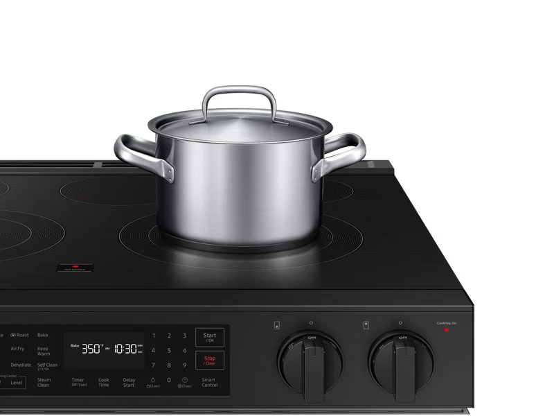 Samsung 30'' 6,3 pi³ Cuisinière encastrable Bespoke - wifi -autonettoyant - inox - NSE6DG8300SRAC - boite ouverte