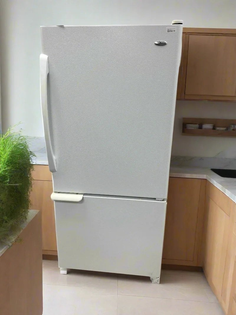 Amana 30'' Réfrigérateur Congélateur inférieur - Blanc - reconditionné