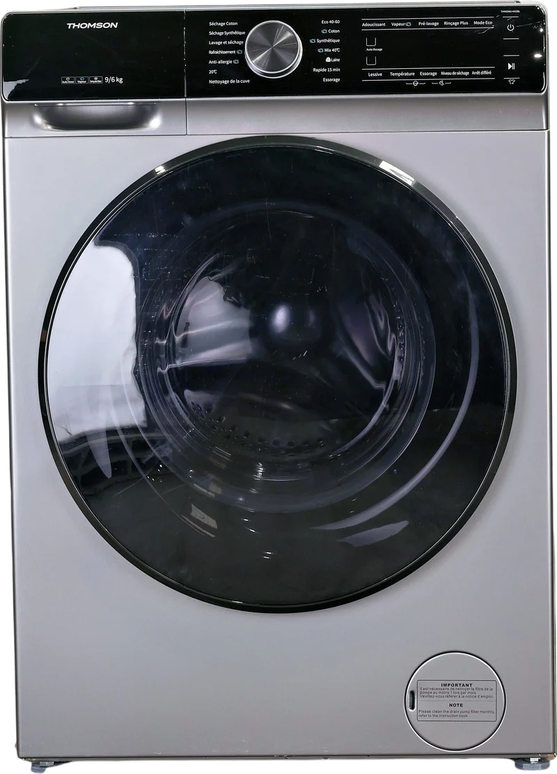 Lave-linge Sechant 9 kg Reconditionné THOMSON THWD9614ADBL