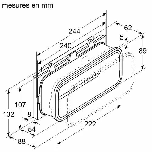 Kit de recyclage Plug & Play Neff Z821UD0(#W58982)
