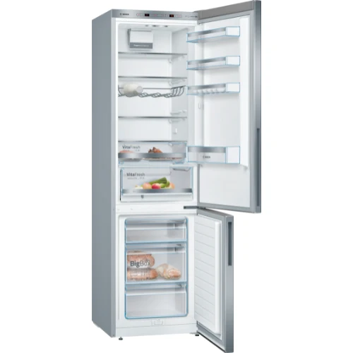 Réfrigérateur combiné pose-libre inox Bosch KGE39ALCA