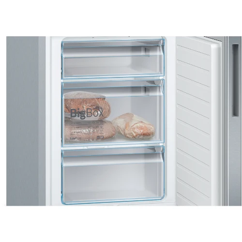 Réfrigérateur combiné pose-libre inox Bosch KGE39ALCA
