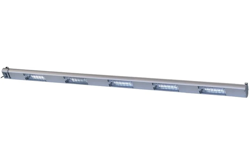 Rampe de lampes chauffantes à quartz