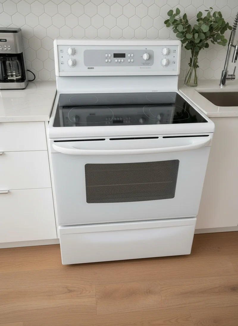 Kenmore 30'' cuisinière vitrocéramique - blanc - reconditionné