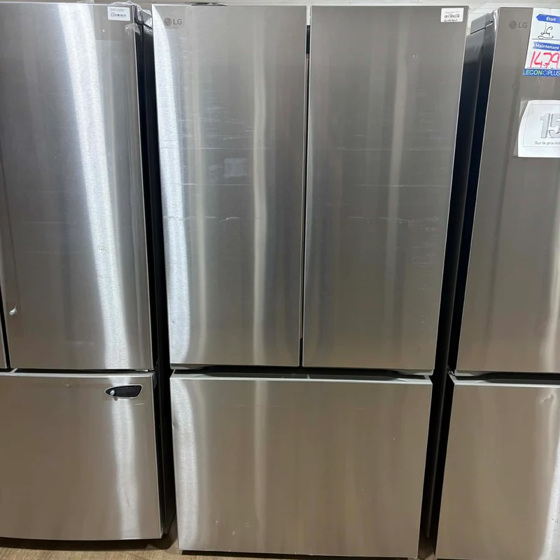 LG 33'' po 21 pi.cu. réfrigérateur à 3 battants - ThinQ- Energy star® - Profondeur comptoir - inox -LF21C6200S- boîte ouverte