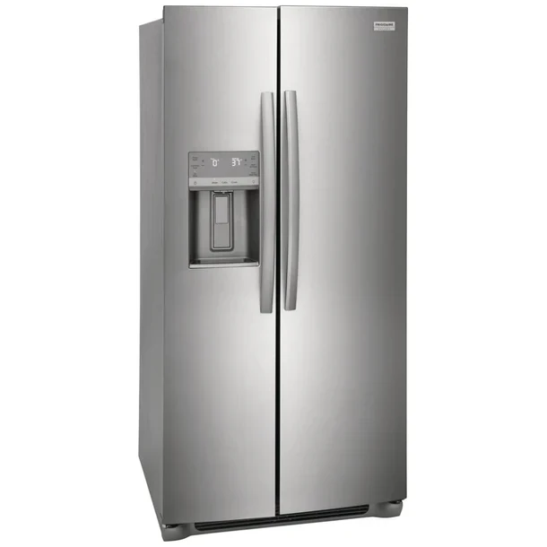 Frigidaire 36'' 22,3 pi.cu. Réfrigérateur côte à côte - distributeur d'eau - Energy star® - inox -GRSS2352AF - Boîte Ouverte