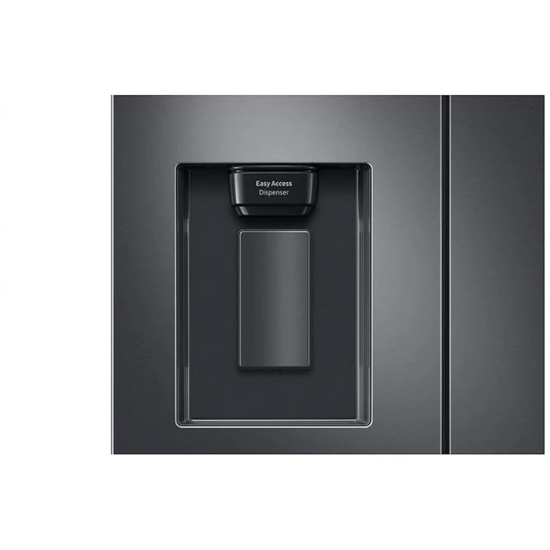 Samsung 30 po 22 pi.cu - Réfrigérateur à 2 battants - Distributeur Eau et machine à glace - Inox Noir - RF22A4221SG - Boîte Ouverte