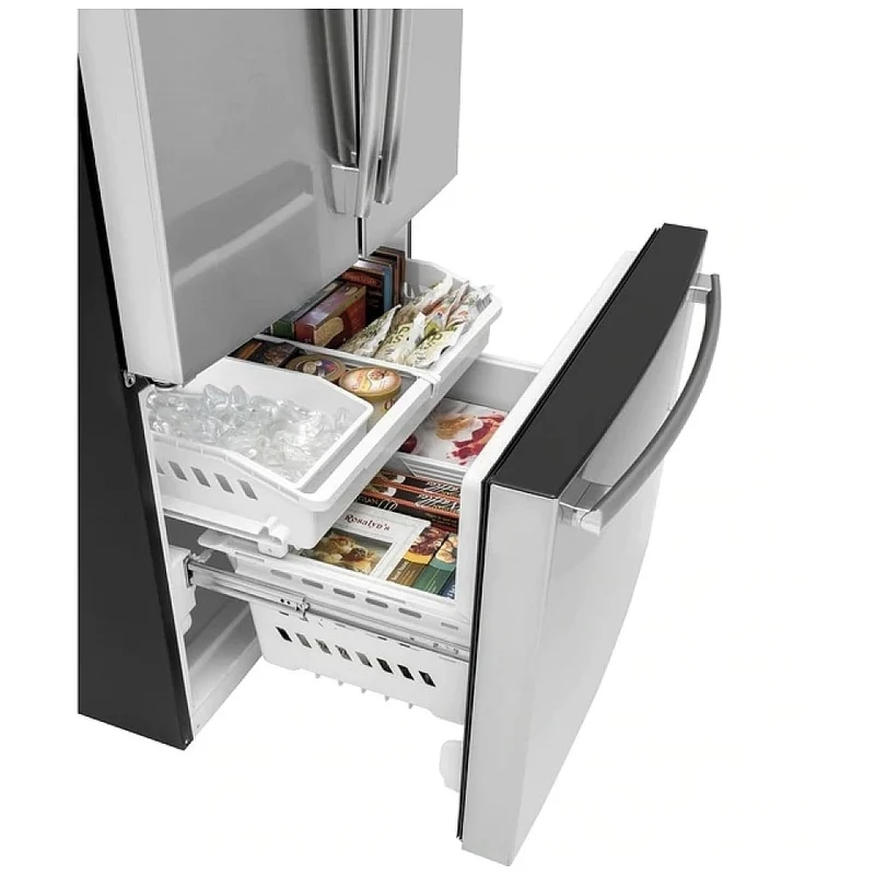GE 36'' 27 pi cu. Réfrigérateur à 3 battants - Inox - GNE27JYMXFFS - Boîte Ouverte