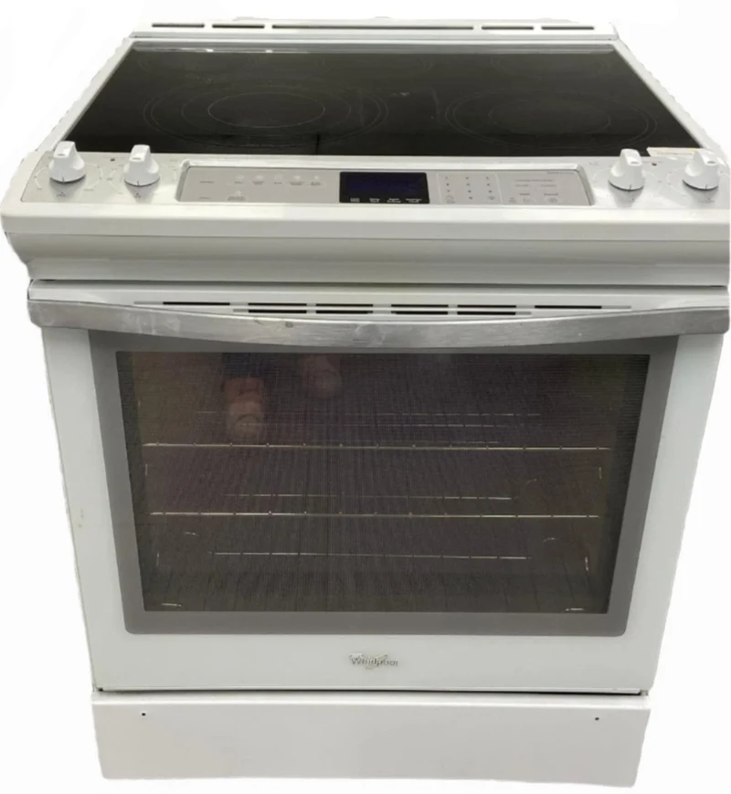 Whirlpool 30'' cuisinière électrique - encastrable - convection - blanc - reconditionnée