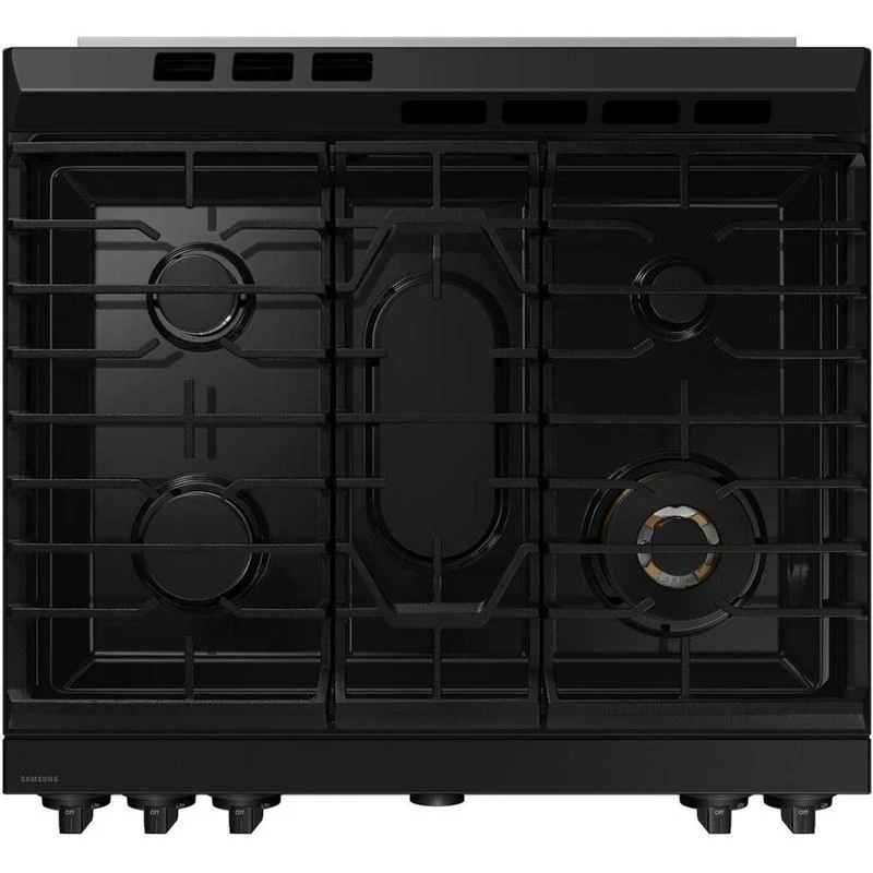 Samsung 30'' 6 pi cu Cuisinière à gaz smart Bespoke - inox - NSG6DG8700SR - Boîte ouverte