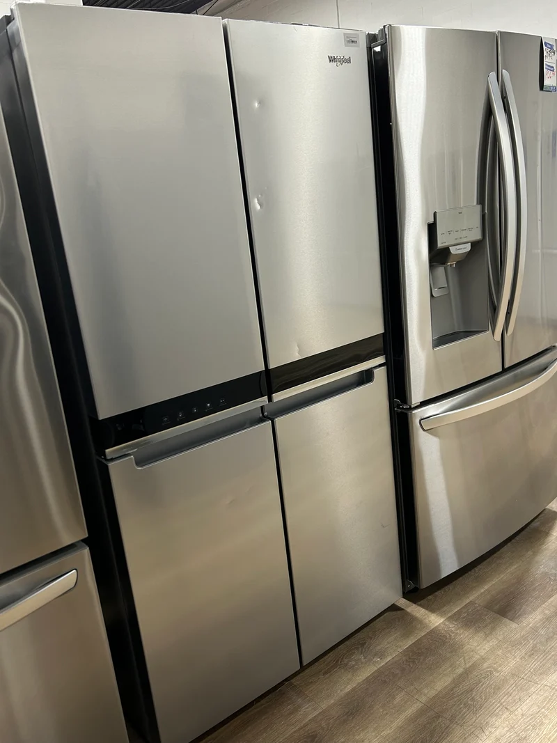 Whirlpool 36'' 19.4 pi cu Réfrigérateur à 4 portes profondeur comptoir - inox WRQA59CNK - boîte ouverte