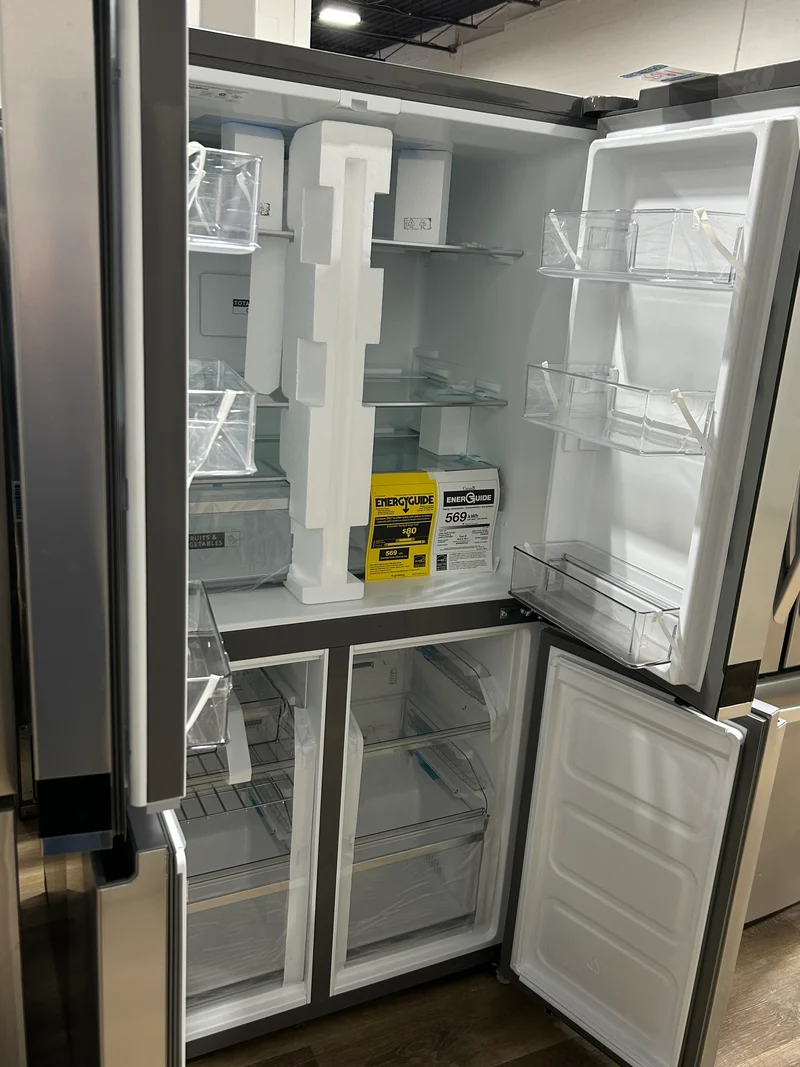 Whirlpool 36'' 19.4 pi cu Réfrigérateur à 4 portes profondeur comptoir - inox WRQA59CNK - boîte ouverte