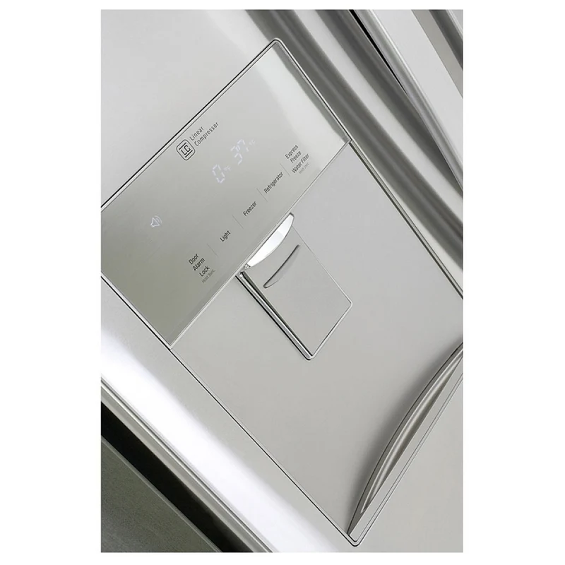 LG 30" 21.8 pi.cu Réfrigérateur 3 Battants avec distributeur d’eau et de glace - Energy Star - Inox - LRFWS2200S - Boîte ouverte