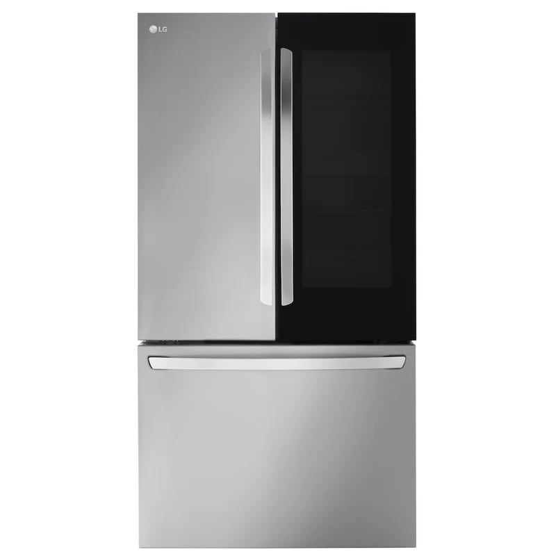 LG 36" 27 pi.cu - Réfrigérateur à portes françaises - SMART InstaView - Profondeur comptoir - Inox - LLFGC2706S - Boîte ouverte