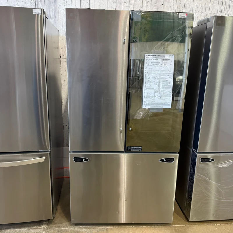 LG 36" 27 pi.cu - Réfrigérateur à portes françaises - SMART InstaView - Profondeur comptoir - Inox - LLFGC2706S - Boîte ouverte