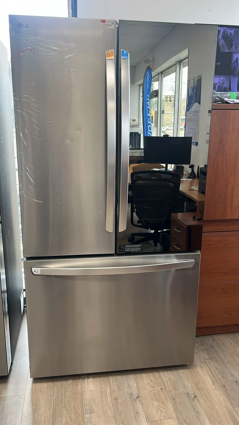 LG 36" 27 pi.cu - Réfrigérateur à portes françaises - SMART InstaView - Profondeur comptoir - Inox - LLFGC2706S - Boîte ouverte