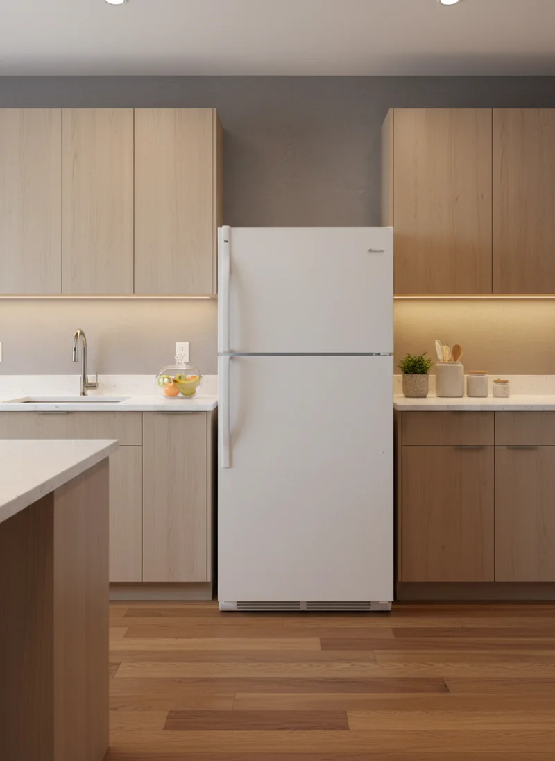 Amana 30'' Réfrigérateur Congélateur Supérieur - Blanc - Reconditionné
