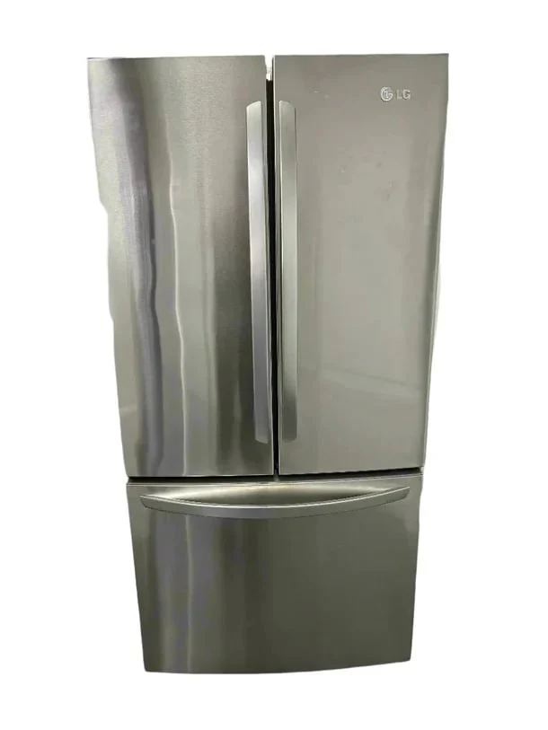 Lg 33'' 25 pi. cu Réfrigérateur Congélateur Inferieur - Inox - reconditionné